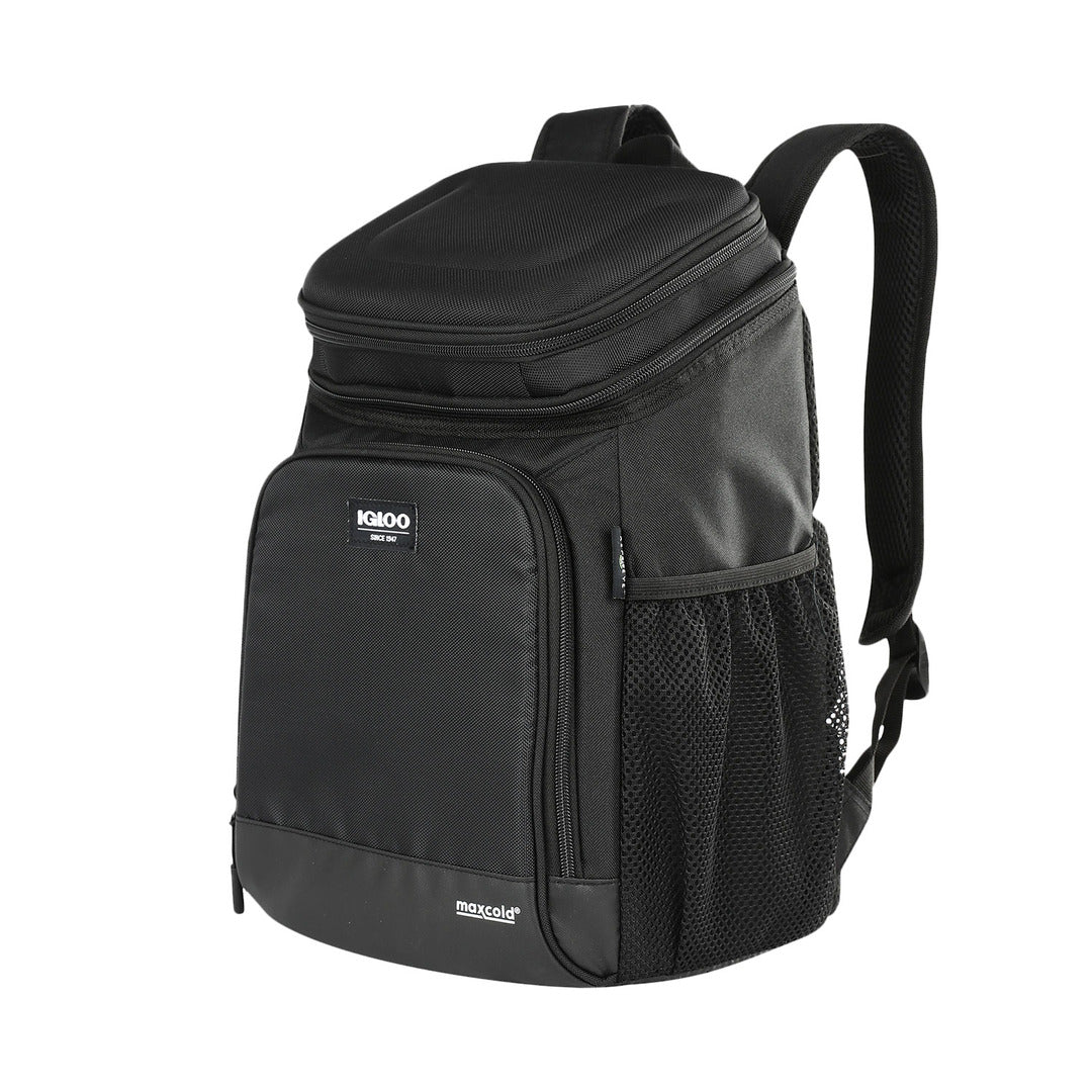 Igloo MaxCold Voyager 18-Can Cooler Backpack Black 1