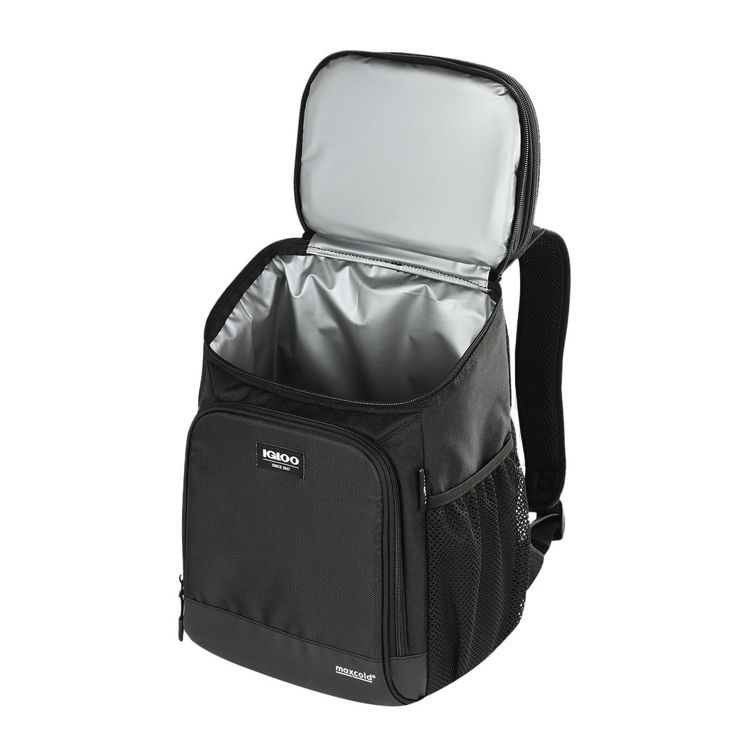 Igloo MaxCold Voyager 18-Can Cooler Backpack Black 2