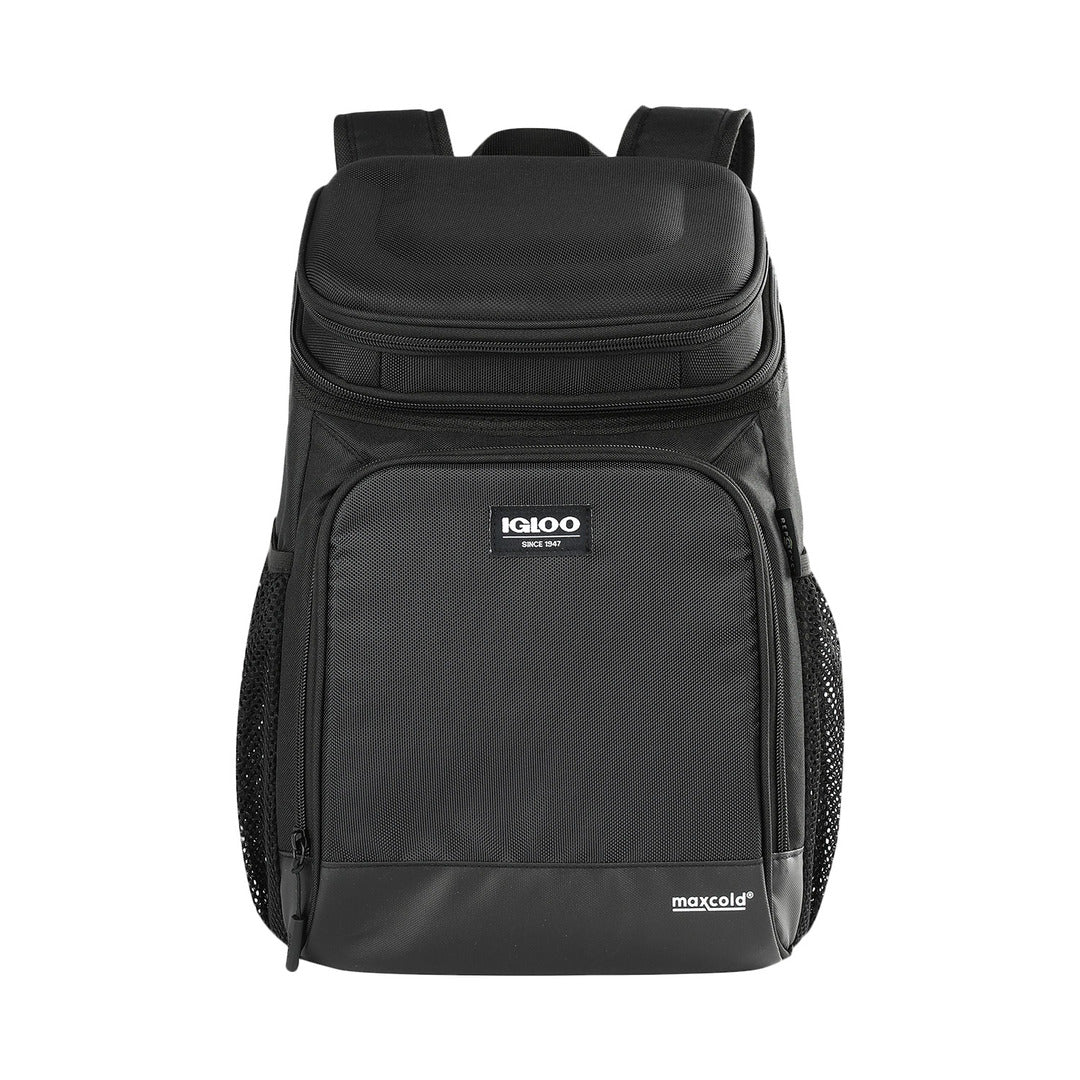 Igloo MaxCold Voyager 18-Can Cooler Backpack Black