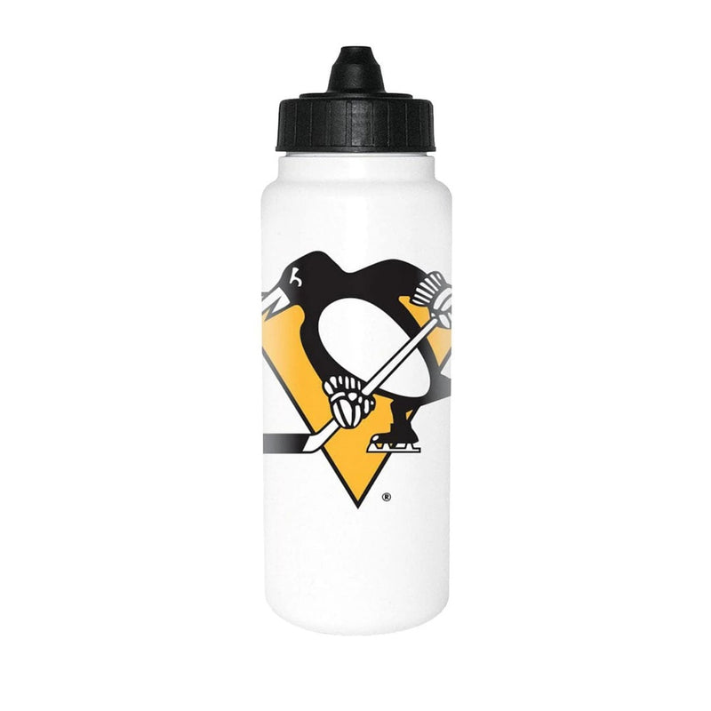 Inglasco NHL Pittsburgh Penguins Water Bottle White