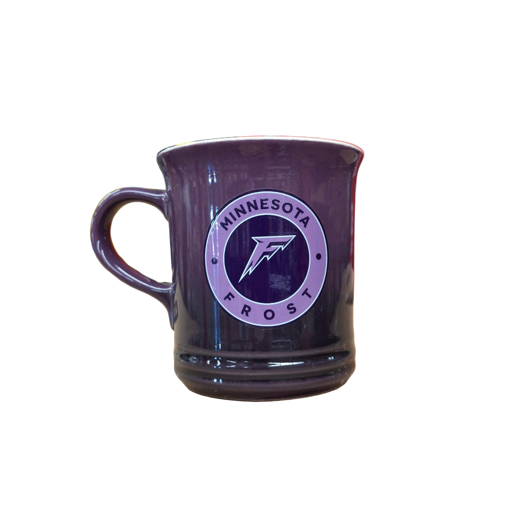 Inglasco PWHL Minnesota Frost Stoneware Mug 14oz purple