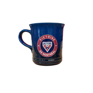 Inglasco PWHL Montreal Victoire Stoneware Mug 14oz blue