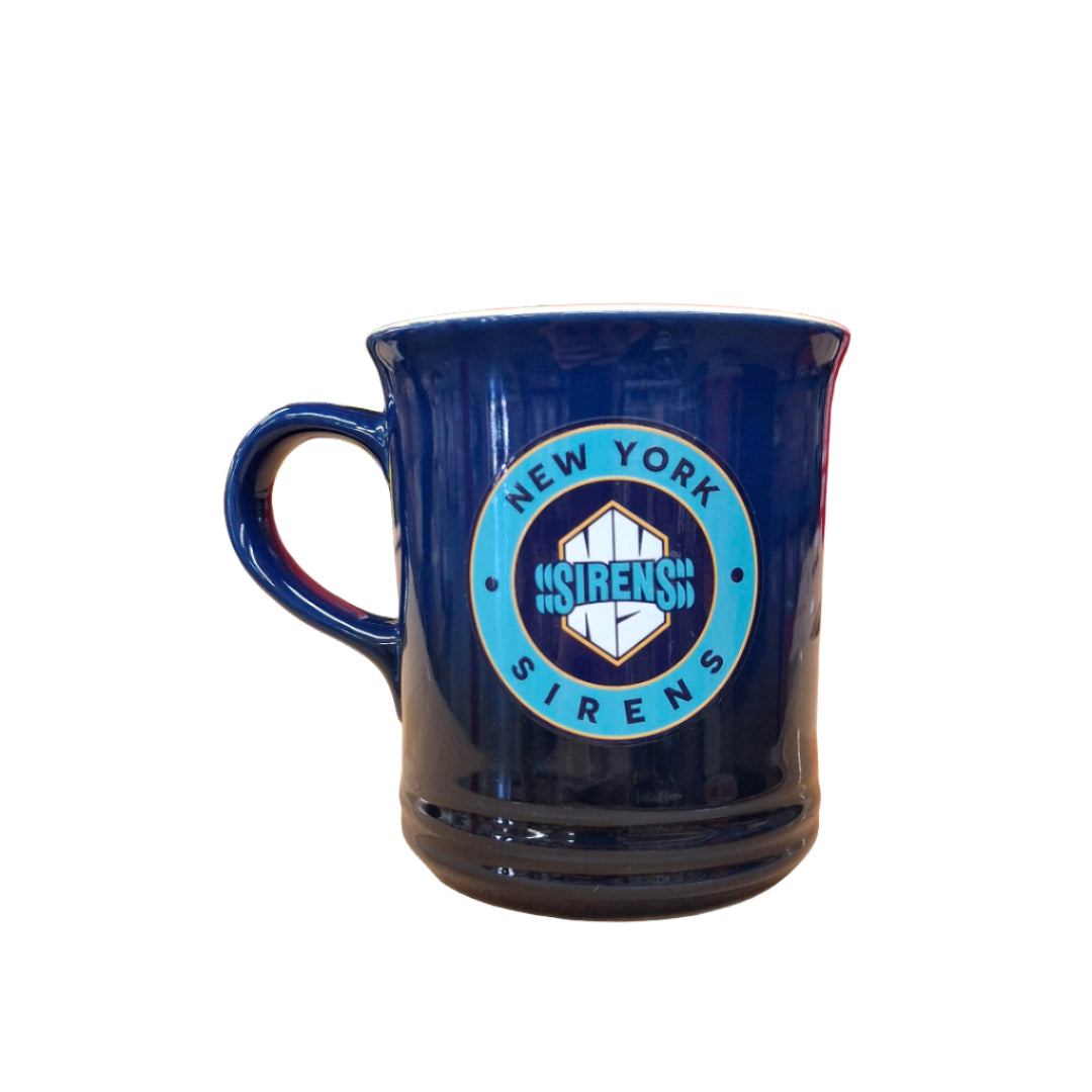 Inglasco PWHL New York Sirens Stoneware Mug 14oz blue
