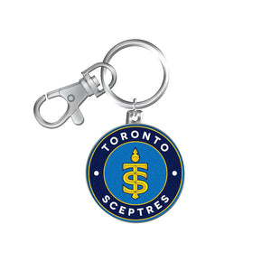 Inglasco PWHL Toronto Sceptres Logo Keychain blue