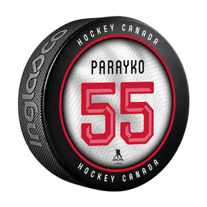 Inglasco Team Canada Colton Parayko Souvenir Puck