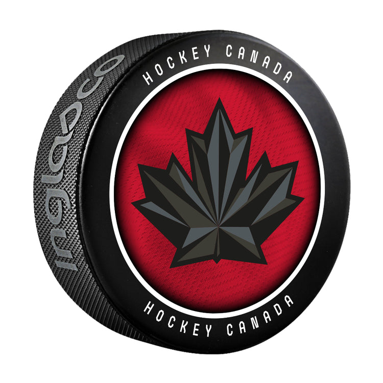 Inglasco Team Canada Home Nathan MacKinnon Souvenir Puck