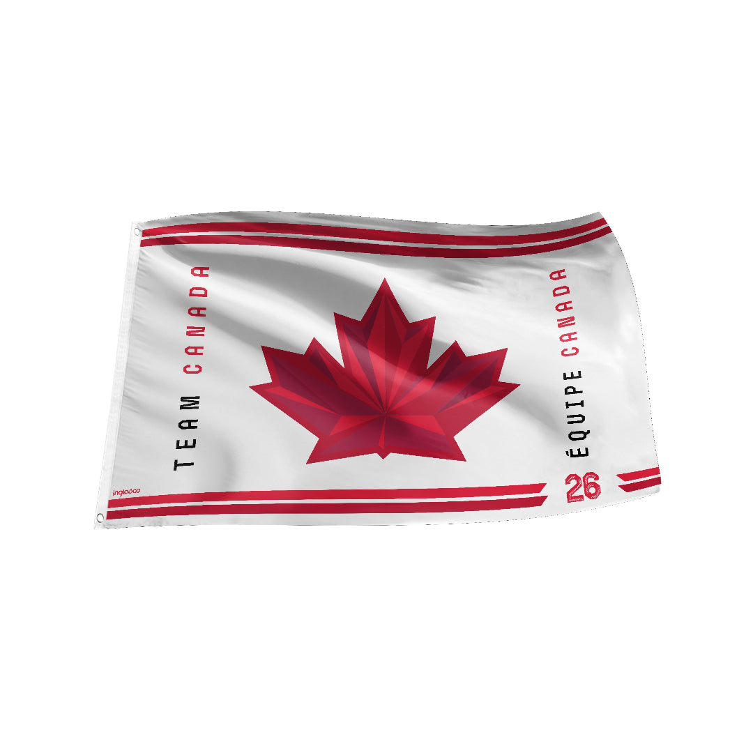 Inglasco Team Canada Olympic 2026 3' x 5' Flag