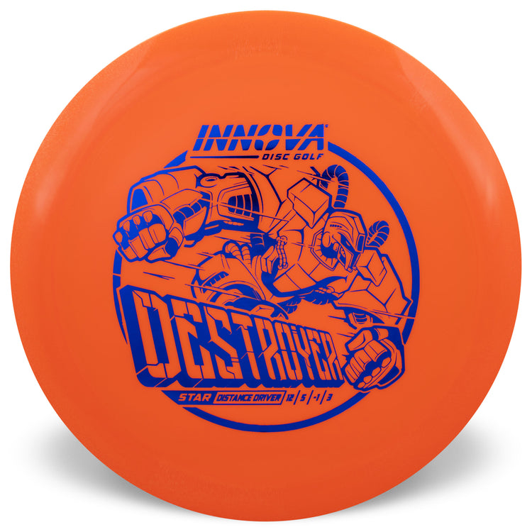 Innova Destroyer Star Distance Driver Golf Disc orange