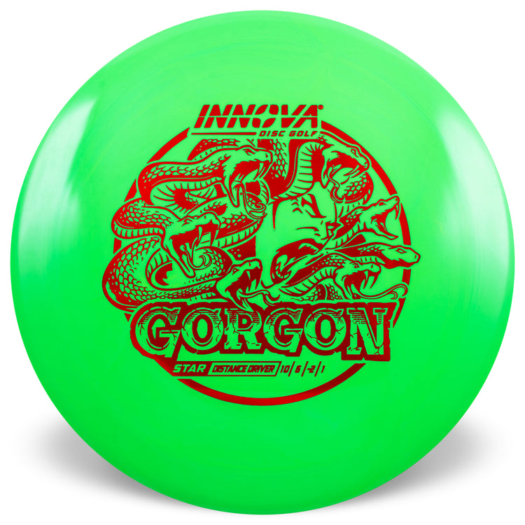 Innova Gorgon Star Distance Driver Golf Disc green