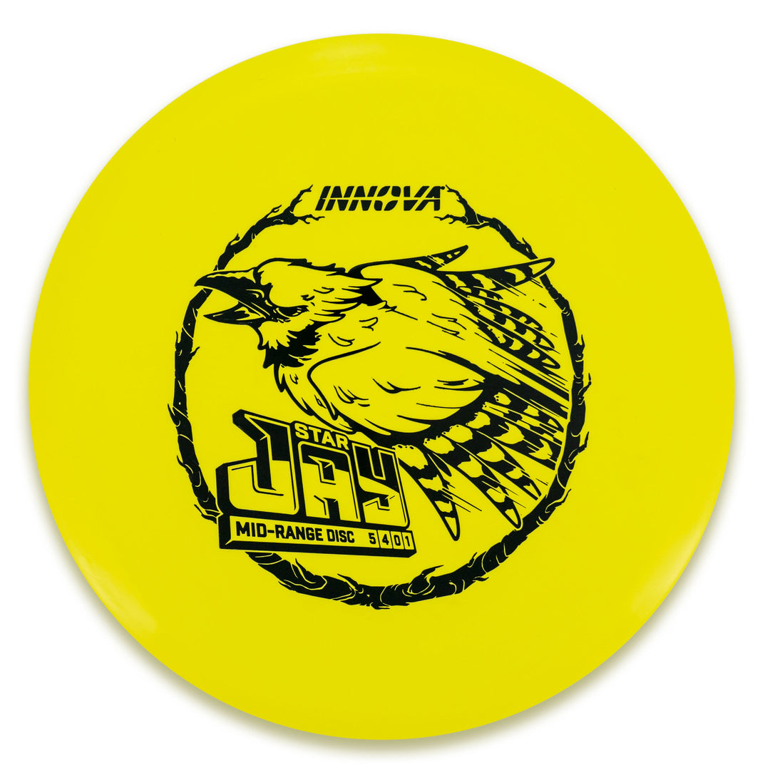 Innova Jay Star Mid-Range Golf Disc yellow