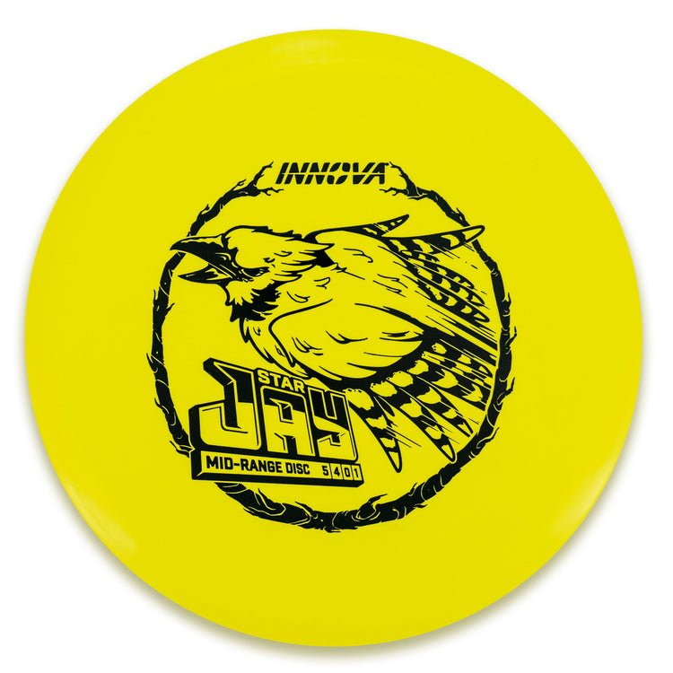 Innova Jay Star Mid-Range Golf Disc yellow