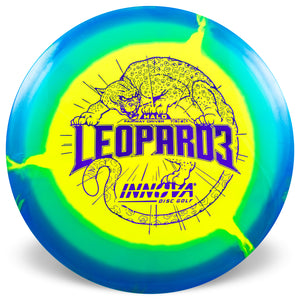 Innova Leopard3 Halo Star Fairway Driver Golf Disc yellow blue