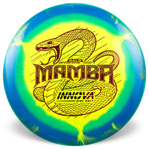 Innova Mamba Halo Star Distance Driver Golf Disc yellow blue
