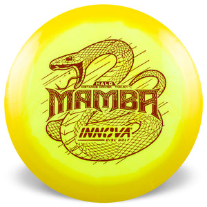 Innova Mamba Halo Star Distance Driver Golf Disc yellow