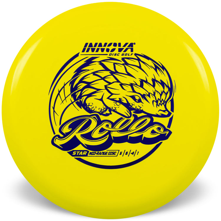 Innova Rollo Star Mid-Range Golf Disc yellow