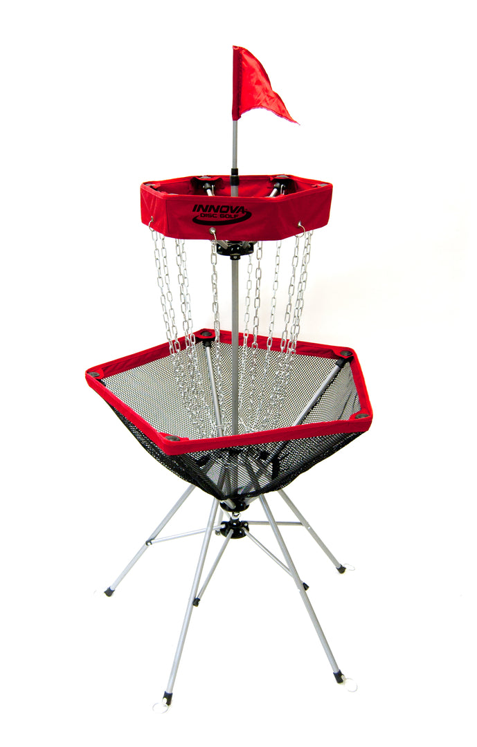 Innova Traveller DISCatcher Portable Disc Golf Target red