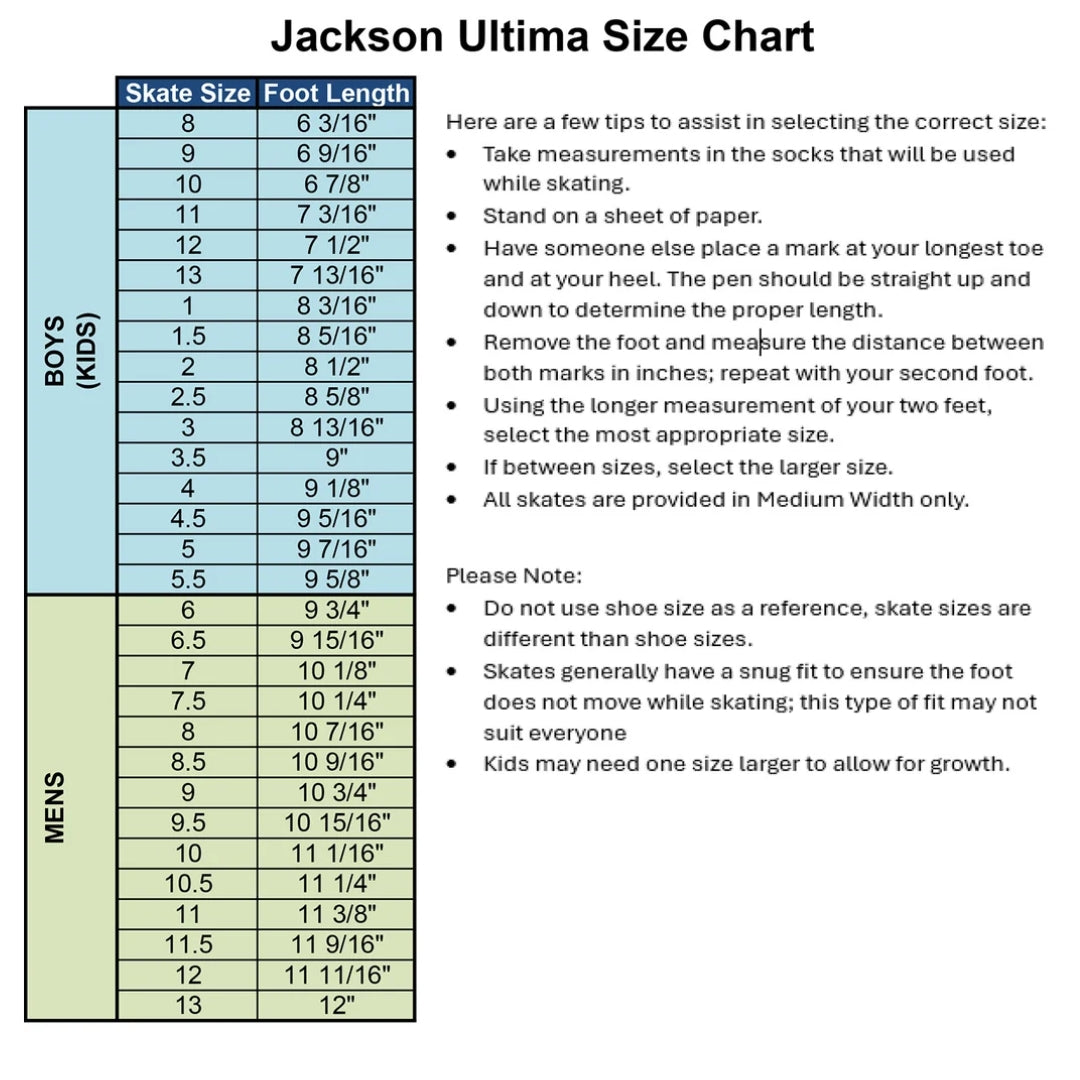 Jackson Ultima Ascend Boy's Mystique JA1595 Figure Skate