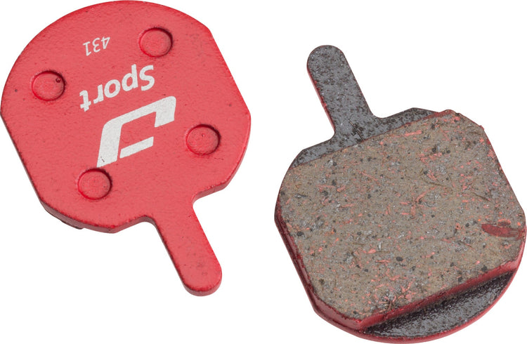 Jagwire Hayes Sole MX2/3/4/5 Sport Semi-Metallic Disc Brake Pads