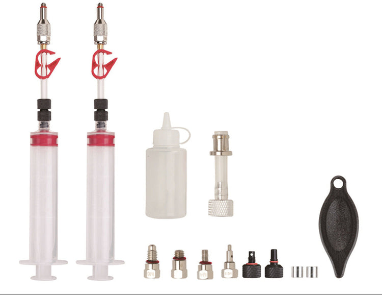 Jagwire Pro Series Mineral Oil Bleed Kit Red