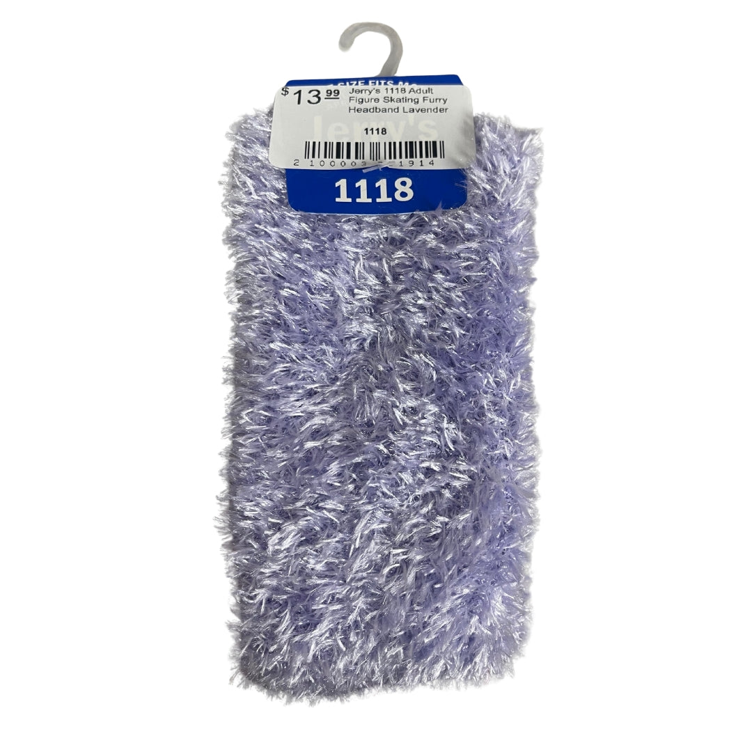 Jerry's 1118 Adult Figure Skating Furry Headband purple