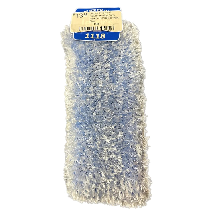 Jerry's 1118 Adult Figure Skating Furry Headband blue