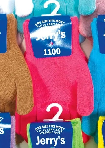 Jerry's Adult 1100 Mini Figure Skating Gloves brite pink