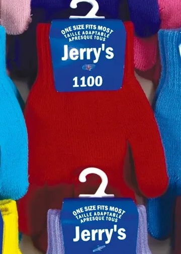 Jerry's Adult 1100 Mini Figure Skating Gloves red
