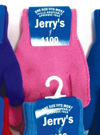 Jerry's Adult 1100 Mini Figure Skating Gloves rose pink
