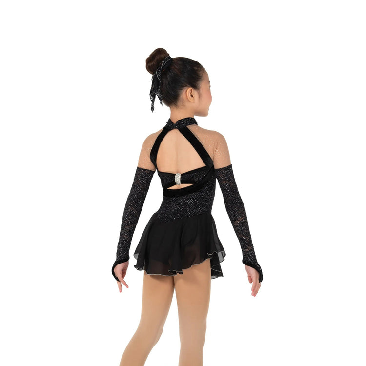 Jerry's Girl's 627 Opera Gloves Figure Skating Dress jet black