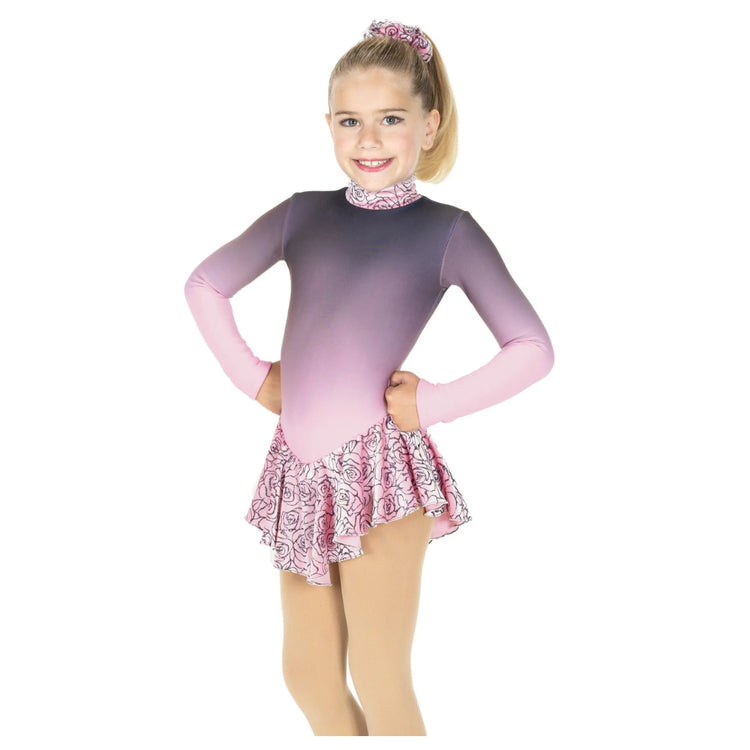 Jerry's Girl's 692 Rosy Cozy Fleece Figure Skating Dress pink