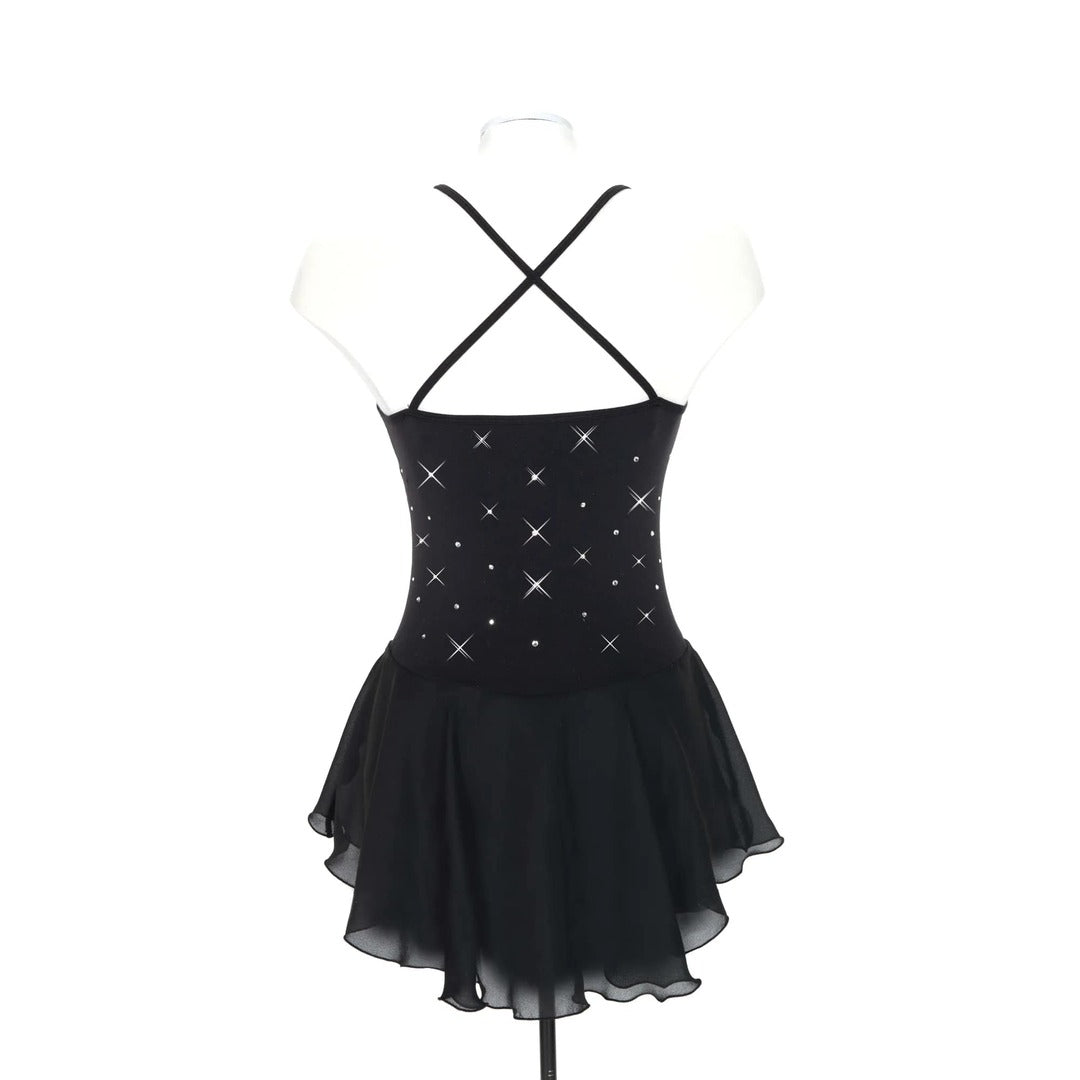 Jerry's Girl's 90 Mirror Figure Skating Dress Black 1