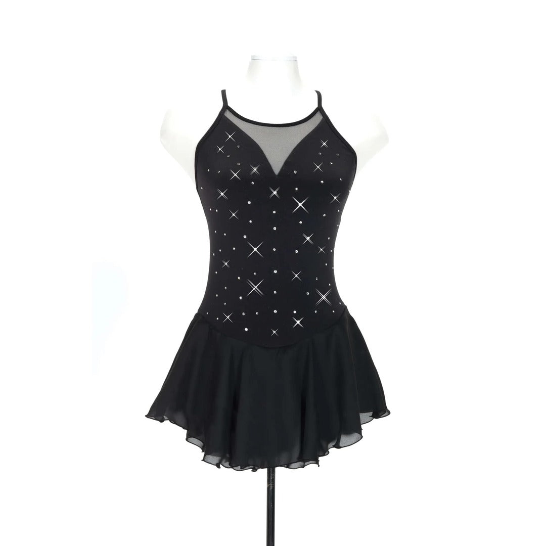 Jerry's Girl's 90 Mirror Figure Skating Dress Black 