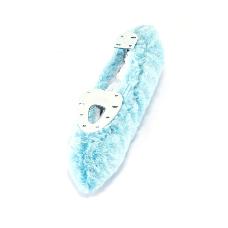 Jerry's Plush Pillow Fur Figure Skate Guard blueberry beaver