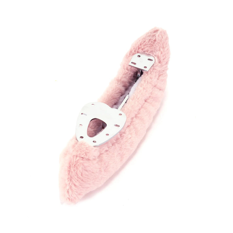 Jerry's Plush Pillow Fur Figure Skate Guard pink angora