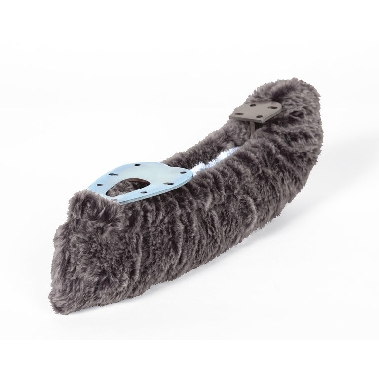 Jerry's Plush Pillow Fur Figure Skate Guard Silver Wolf