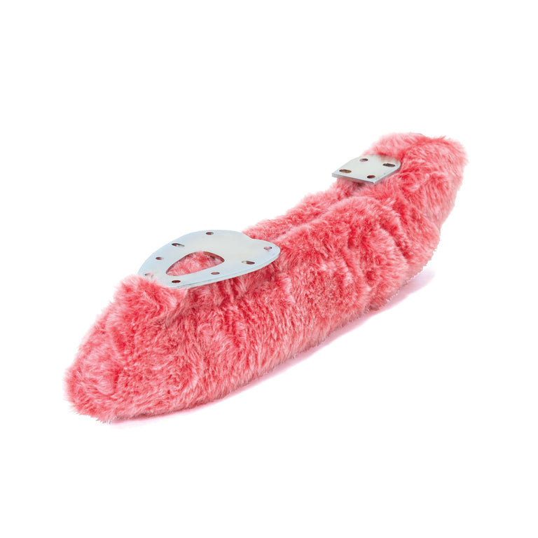 Jerry's Plush Pillow Fur Figure Skate Guard Strawberry Sable