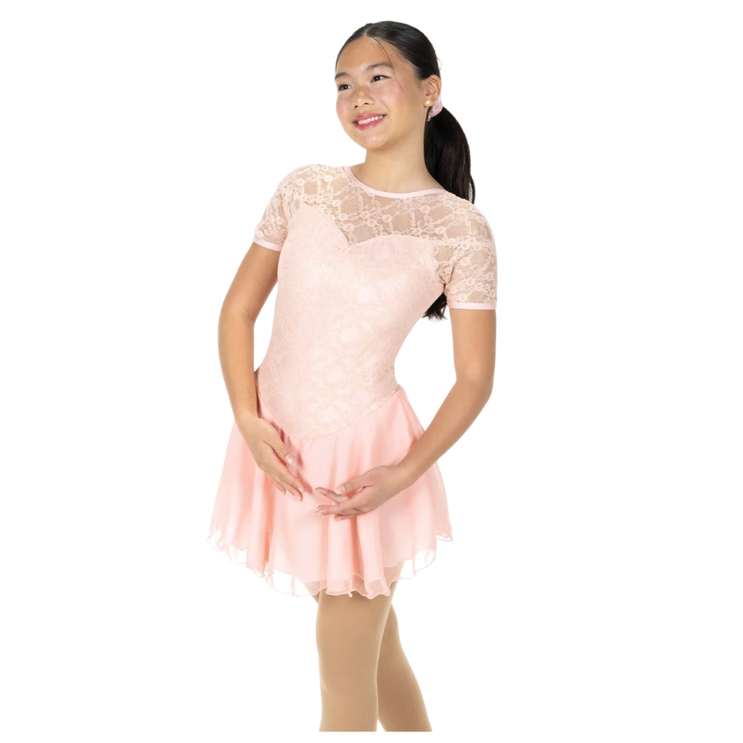 Jerry's Women's 257 Petal Peach Figure Skating Dress pink