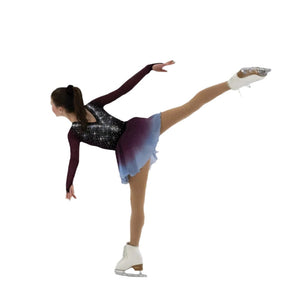 Jerry's Women's 533 Wine Freeze Figure Skating Dress Wine 1