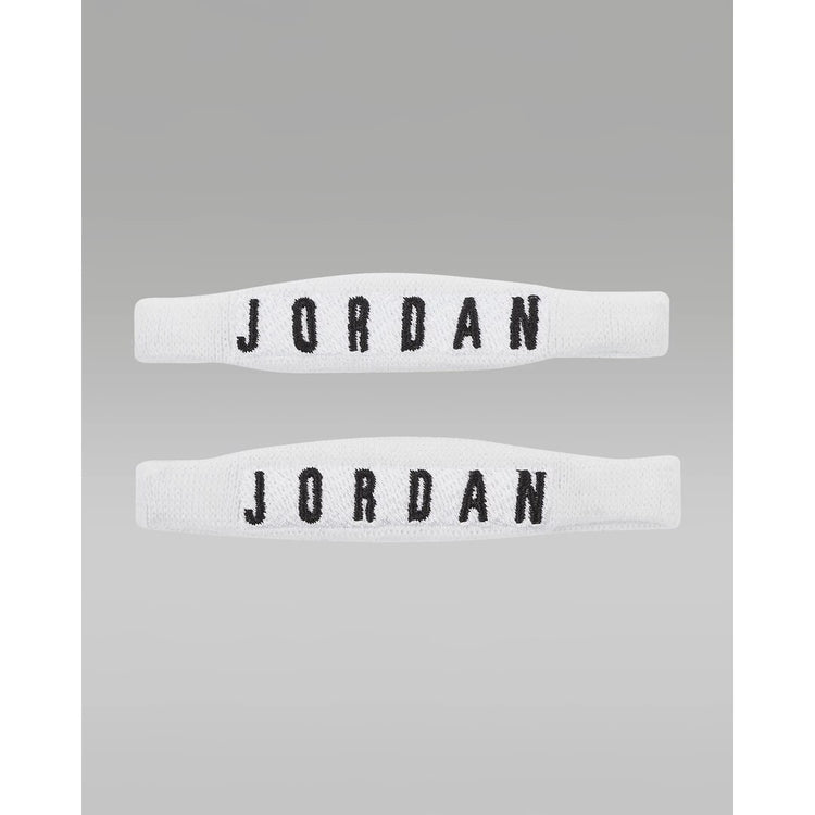 Jordan Senior Dri-Fit Skinny Bands 2-Pack White