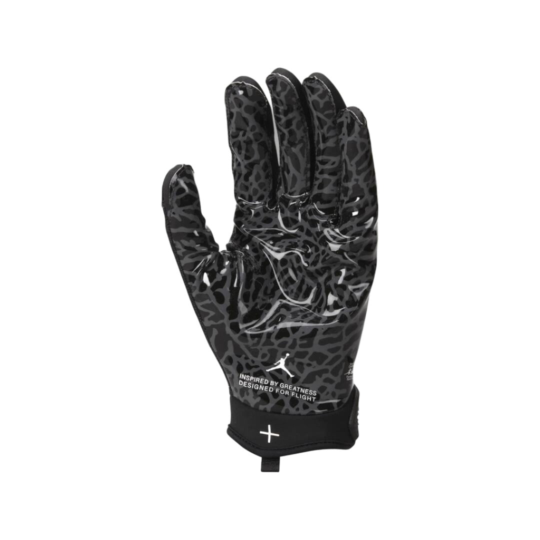 White jordan hot sale football gloves