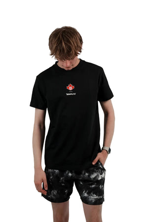Jumplete Men's Courtside Luxe Performance Fit T-Shirt black