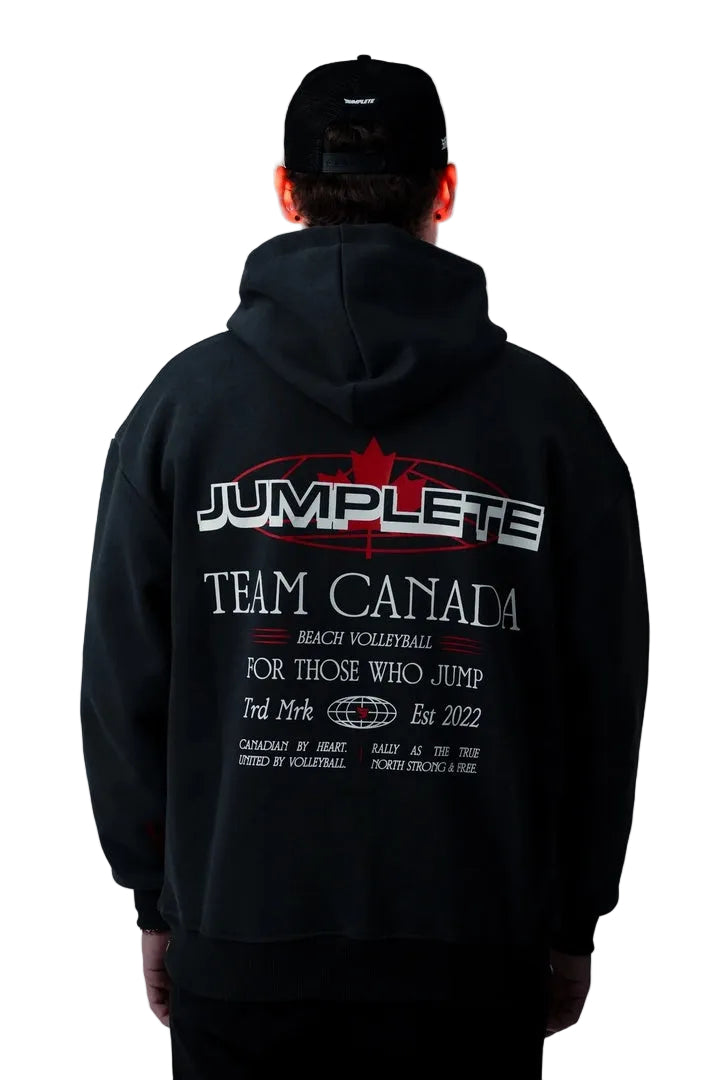 Jumplete Men's Courtside Luxe Hoodie grey
