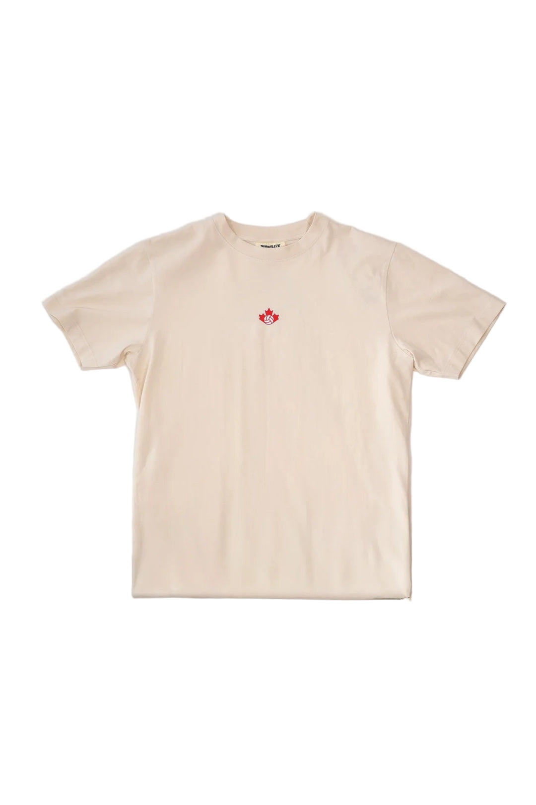 Jumplete Men's Courtside Luxe Relaxed Fit T-Shirt cream