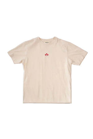 Jumplete Men's Courtside Luxe Relaxed Fit T-Shirt cream