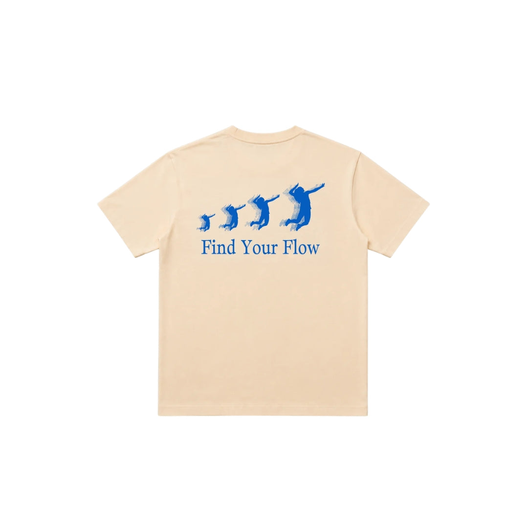 Jumplete Courtside Luxe Relaxed Fit Tee elite resilience cream 