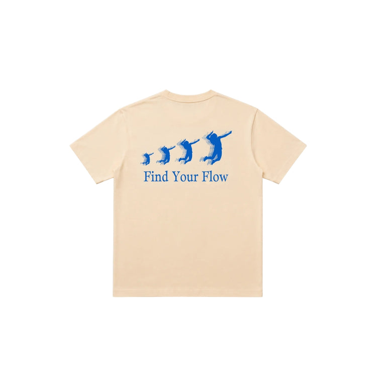 Jumplete Courtside Luxe Relaxed Fit Tee elite resilience cream 
