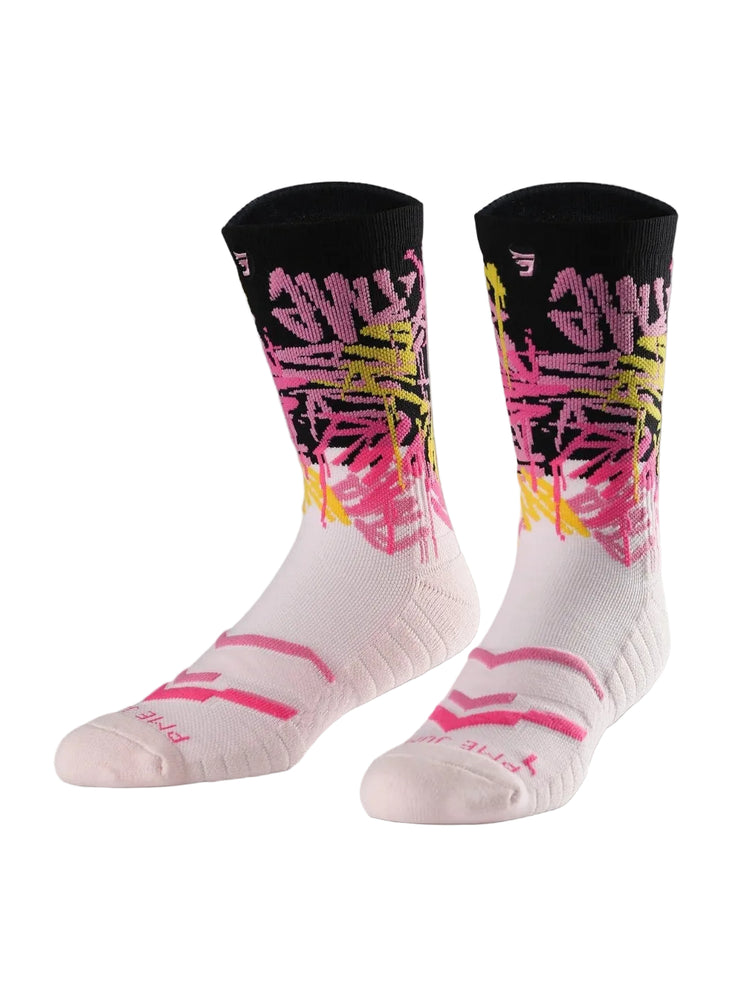 Jumplete Senior Attakk Volleyball Colored Socksr  PME Pink