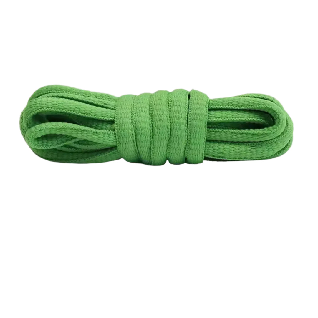 K-Fresh Oval Shoe Laces-Green