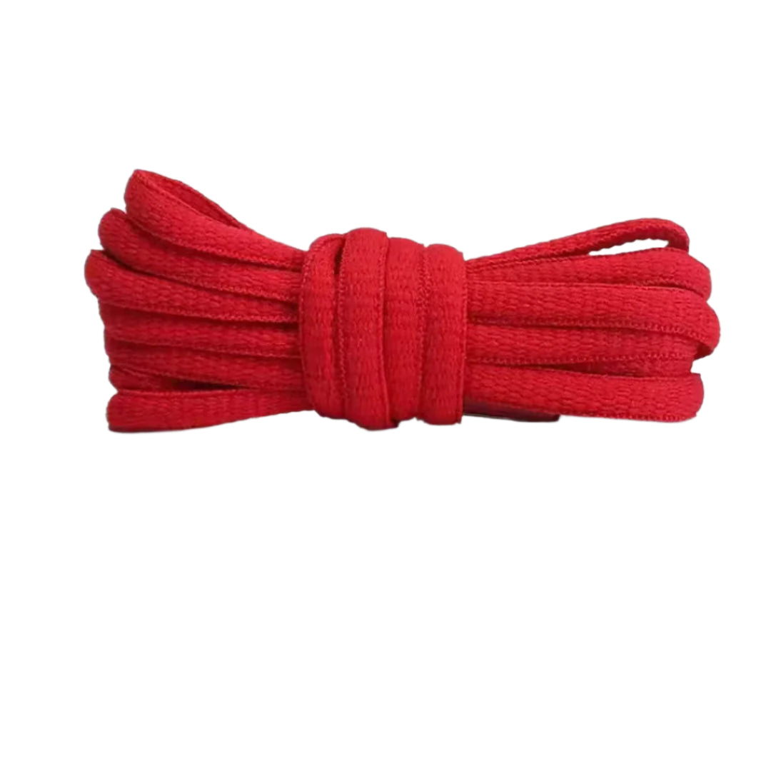 K-Fresh Oval Shoe Laces-Red
