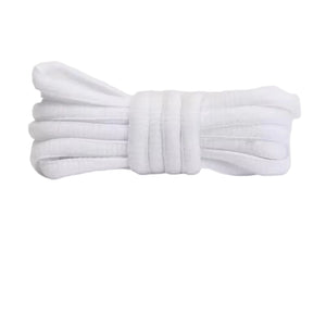 K-Fresh Oval Shoe Laces-White